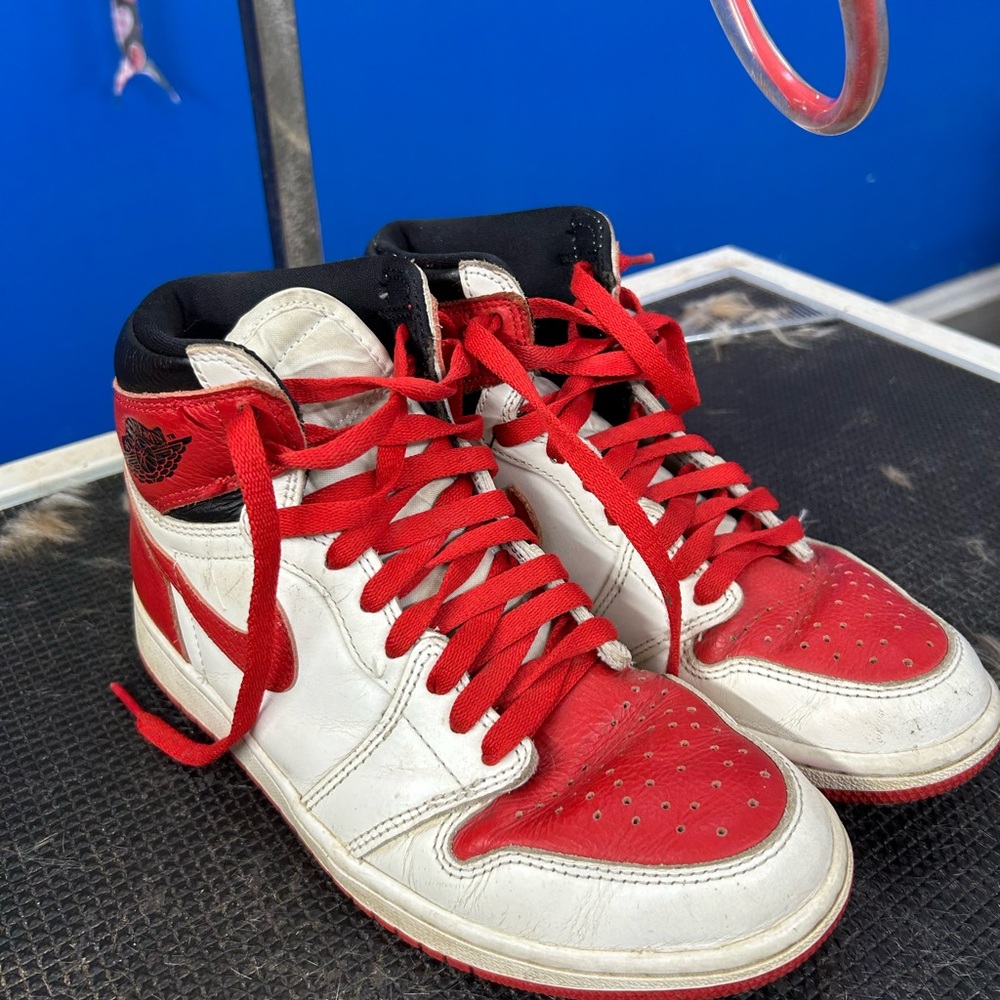Nike ACG Kids Sneakers Red White